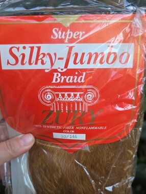 Zury Super Silky-Jumbo Braid - Brown (30/144)